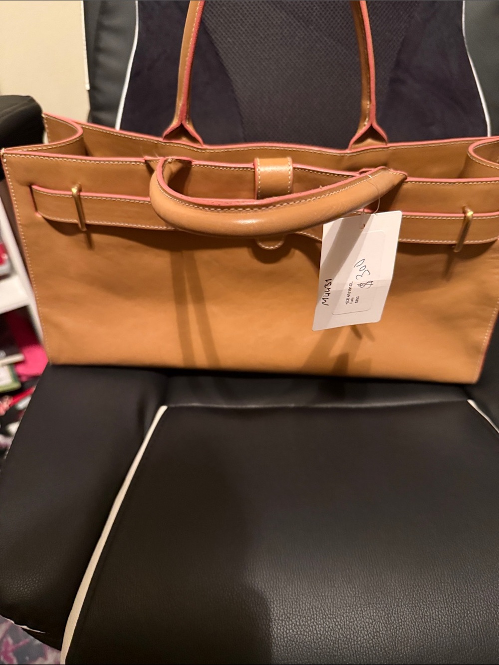 Furla Italian Leather Satchel - Picture 6 of 10